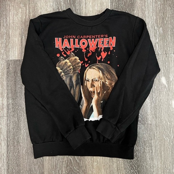 Sweaters - Halloween Michael Meyers Scream Queen Sweater Size Medium Black Laurie Strode